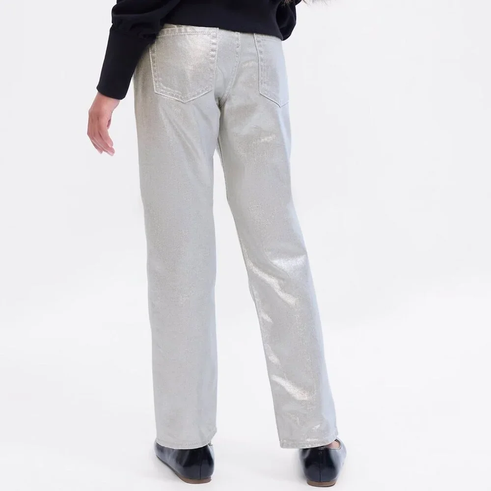 Gap silver jeans 10 NWT